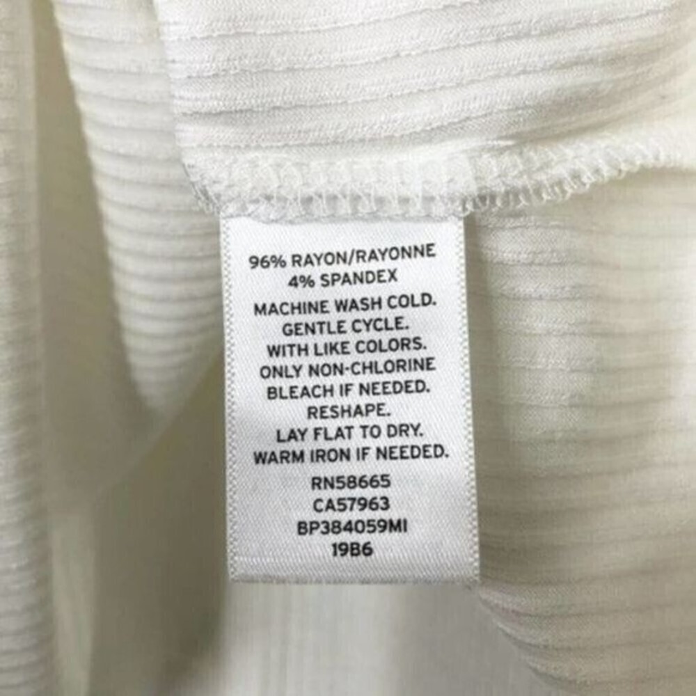 BP. Ruffle Sleeve Ribbed Ivory Sweater  - Picture 6 of 8